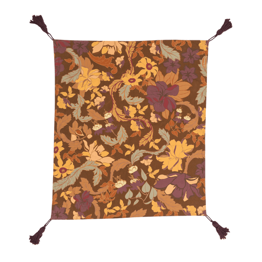 Flora Picnic Rug - Plum