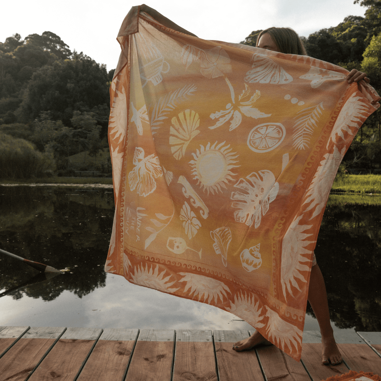 Sol Sarong - Tangerine