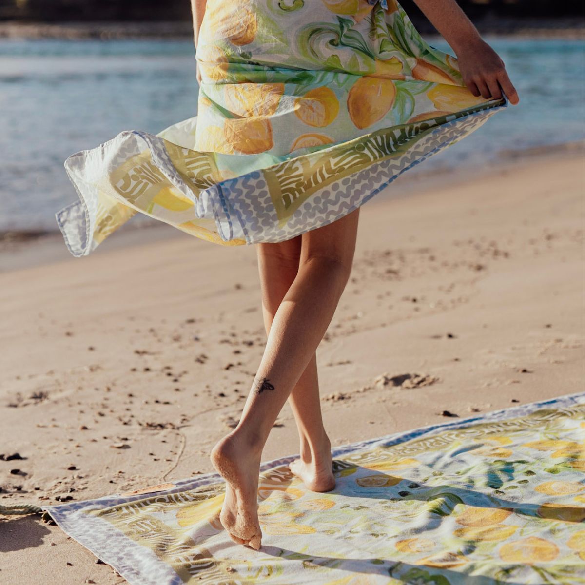 Le Lemon Sarong - Olive