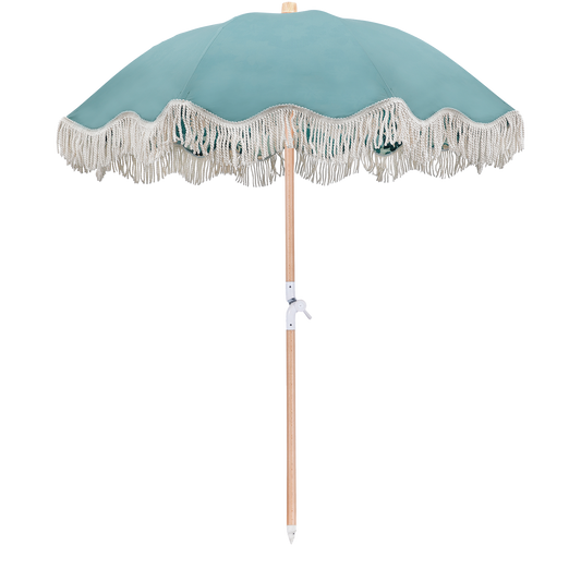 Lola Premium Beach Umbrella - Peppermint