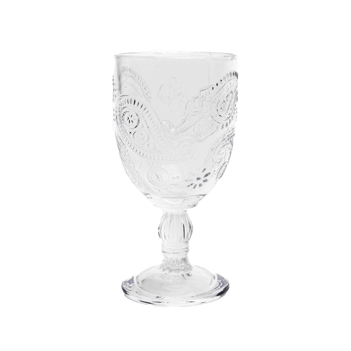 Goblet Glass Set Of 2 Clear