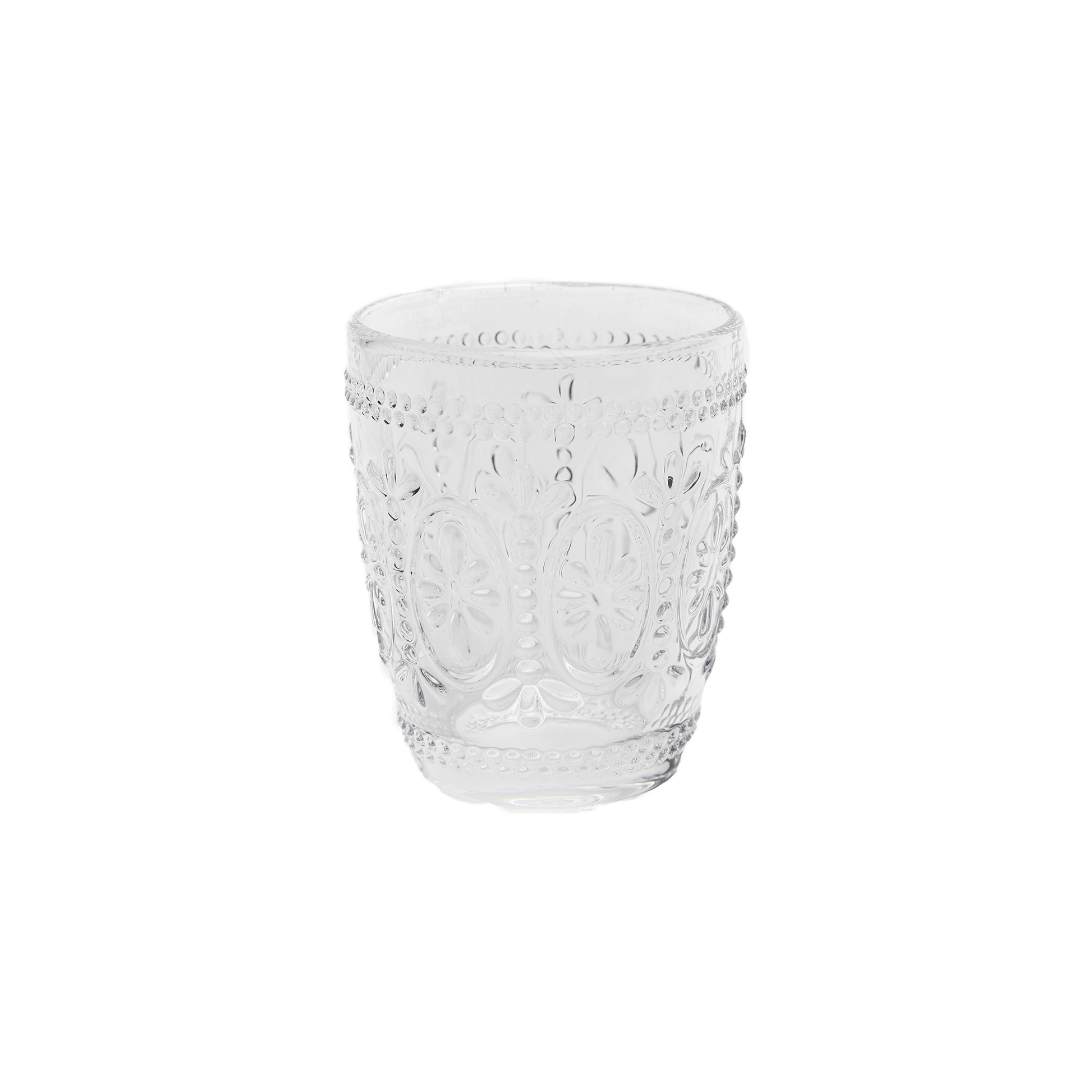 Tumbler Glass Set of 4 Clear