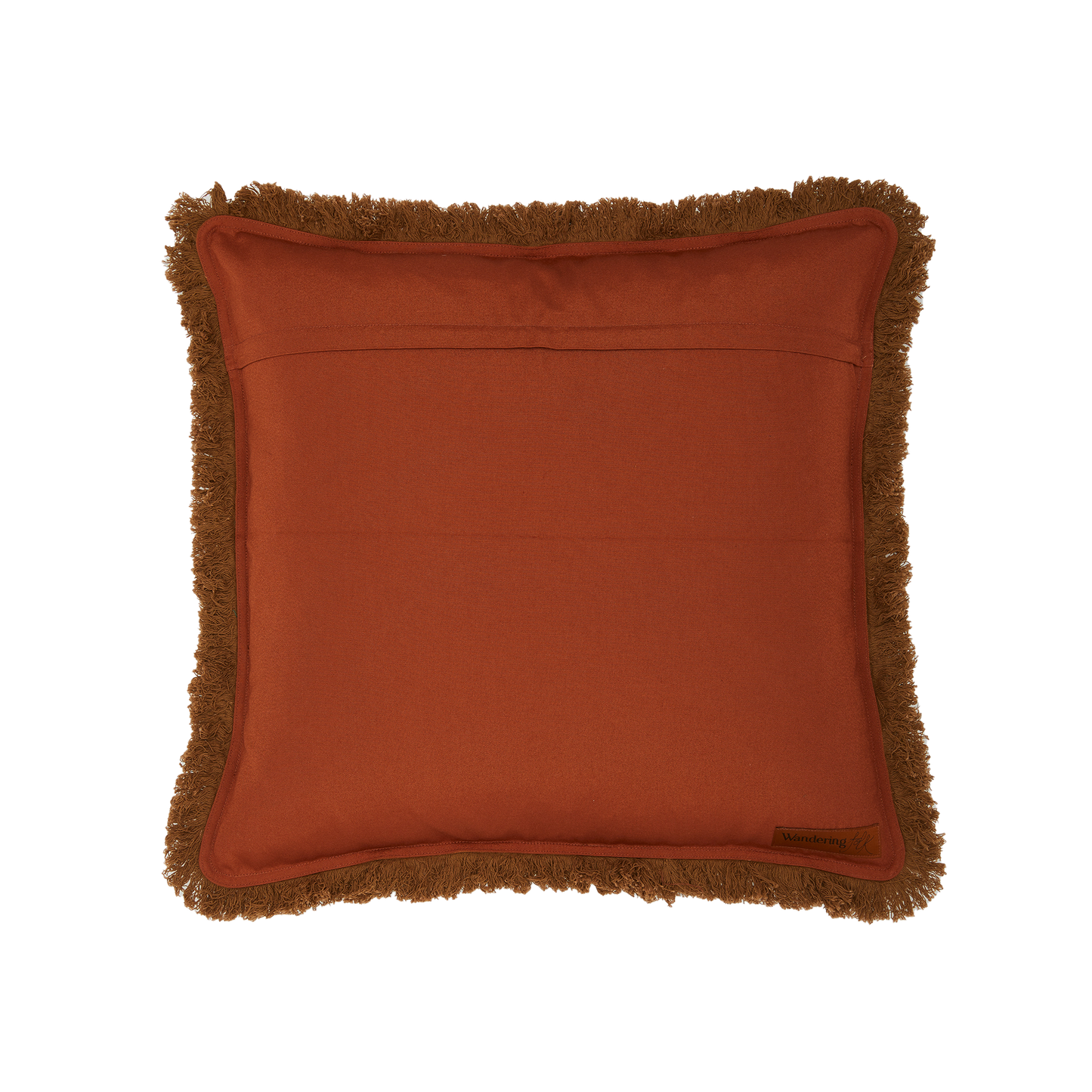 Hemp Cushion Cover Daisy Pecan