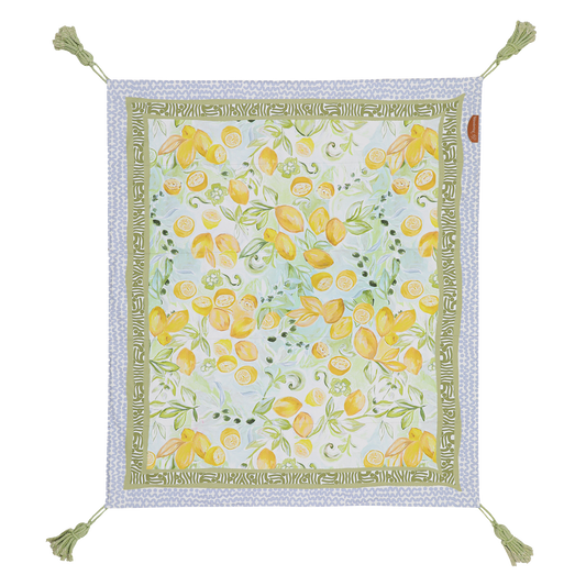 Le Lemon Picnic Rug - Olive