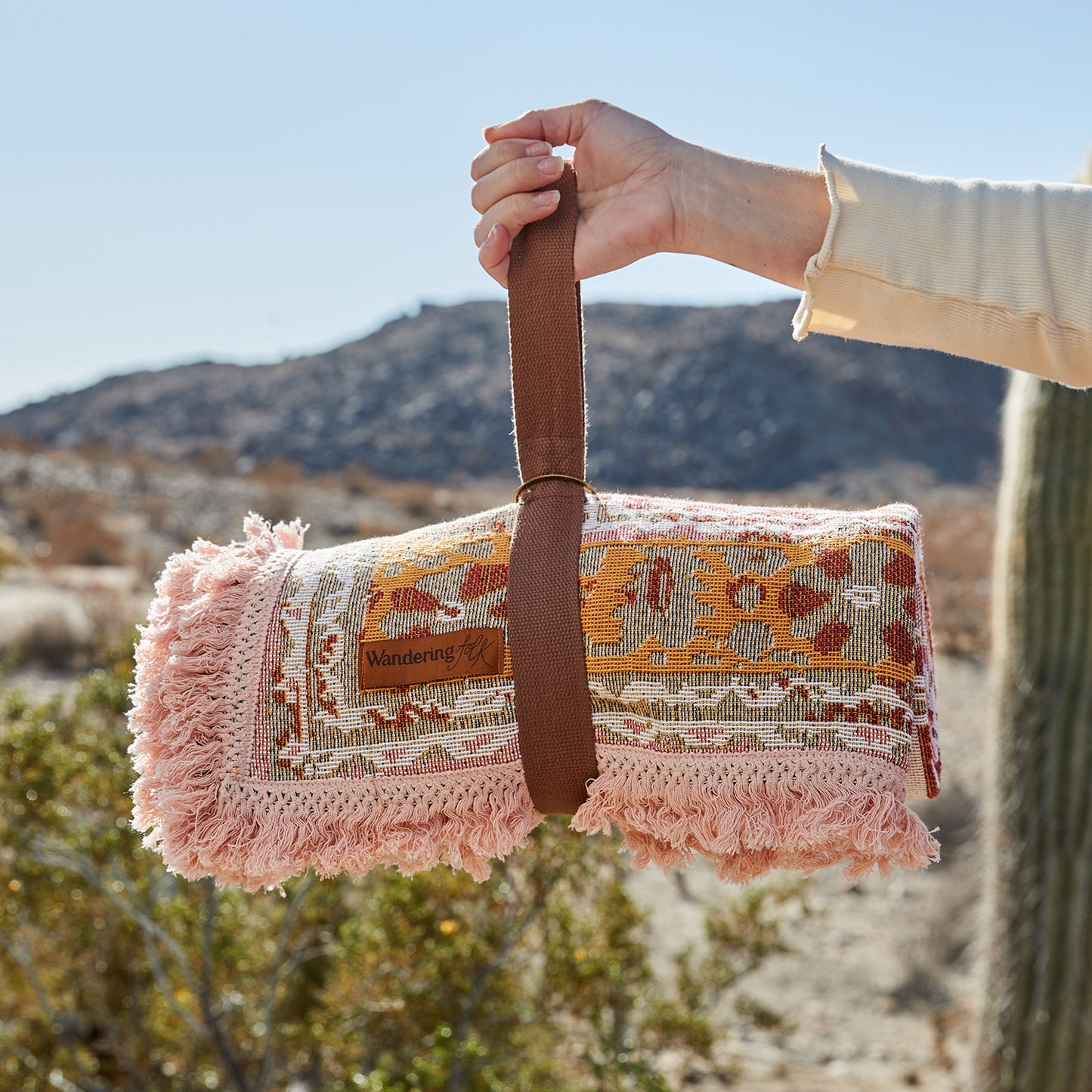 Desert Throw Pink Sands