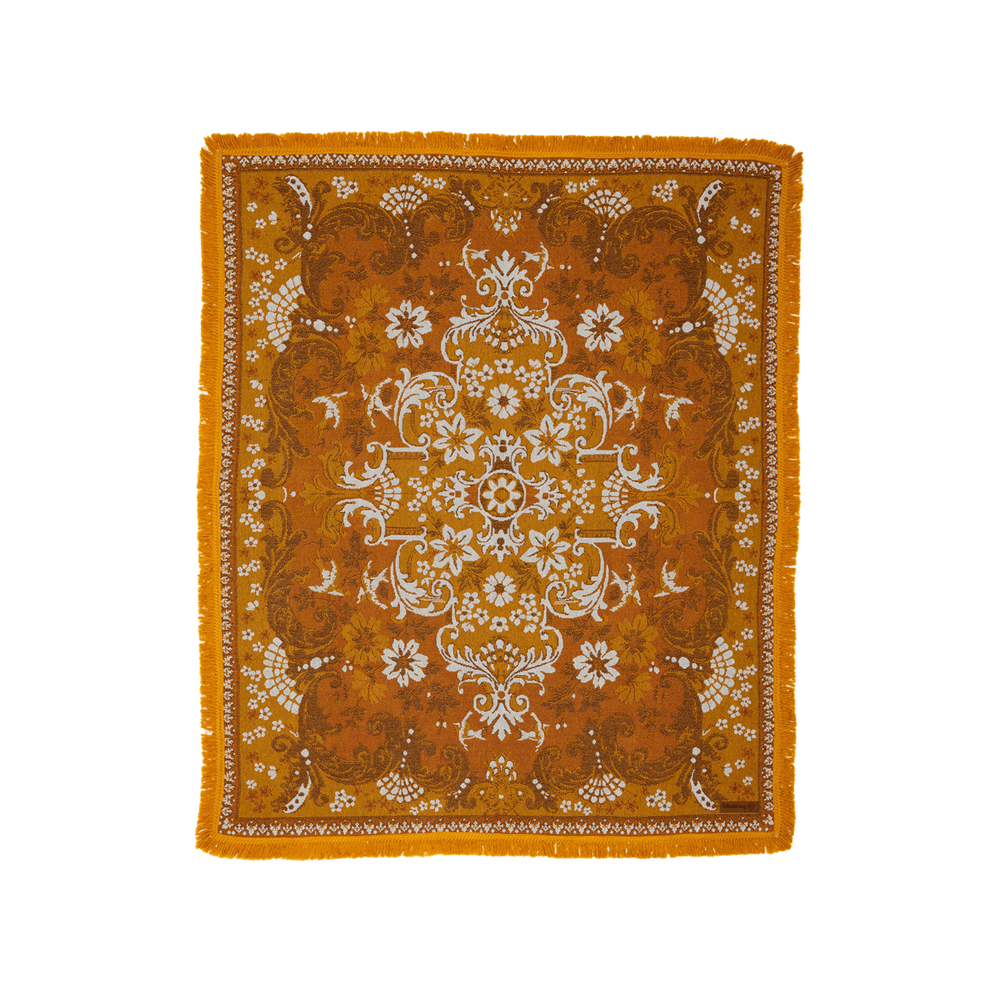 Ornate Floral Throw