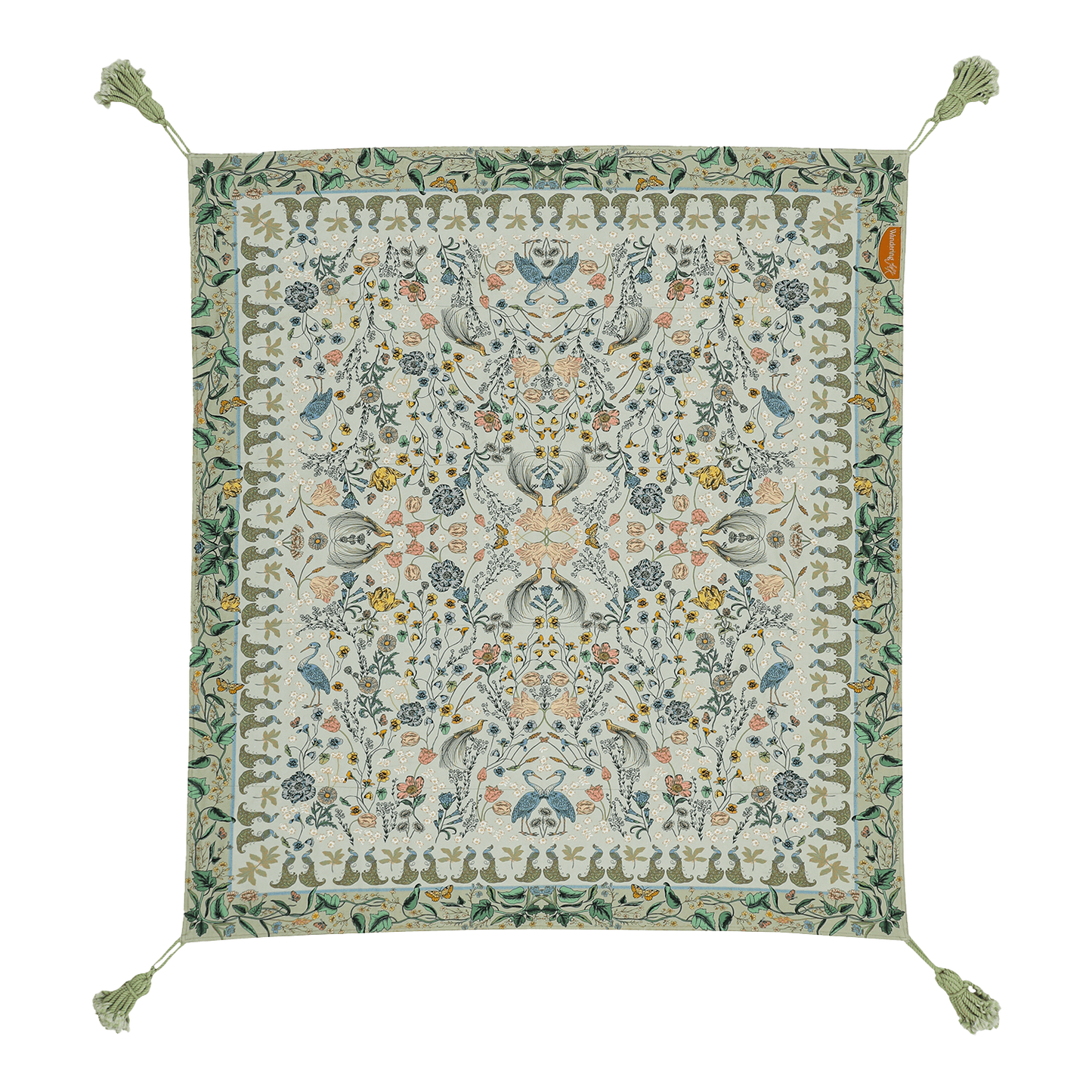 Wonderland Picnic Rug - Sage